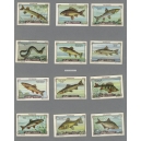 Cailler Serie IX Nos 1 - 12 Poissons (Fische / Fishes)