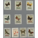 Kohler Serie I Nos 10x Papillons (Schmetterlinge / butterflies)