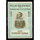 Dürkopp Diana Felix Brunner König der Cyclisten (blau/schwarz)