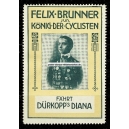 Dürkopp Diana Felix Brunner König der Cyclisten (gelb/grün)