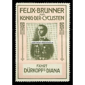 Dürkopp Diana Felix Brunner König der Cyclisten (rosa/schwarz)