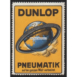 Dunlop Pneumatik auf der ganzen Welt verbreitet (Weltkugel)