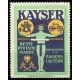 Kayser Nähmaschinen Fahrräder (Mann - blau/grün)