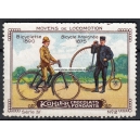 Kohler Serie IV No 02 Moyens de locomotion Bicyclette 1890 (WK 01)