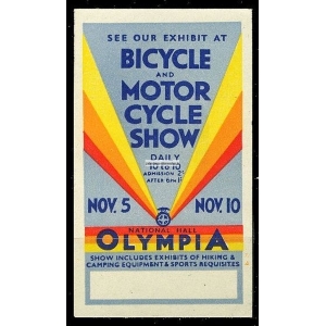 London Olympia Bicycle and Motor Cycle Show (WK 01)