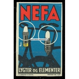 Nefa Lygter og Elementer (Bording 1127)
