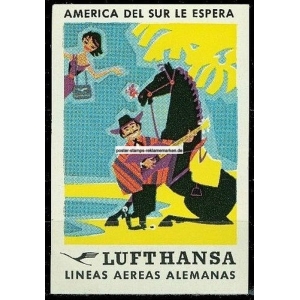 Lufthansa America del Sur le espera