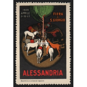 Alessandria 1929 Fiera di S. Giorgio (WK 001)