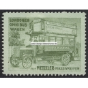 Metzeler Londoner Omnibus Wagen mit Metzeler Massivreifen (grün)