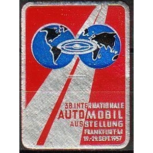 Frankfurt 1957 38. Internationale Automobil Ausstellung (WK 001)