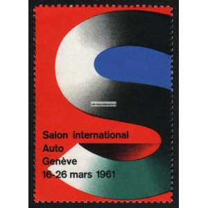 Genève 1961 Salon International Auto (WK 001)