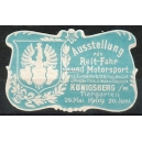 Königsberg 1909 Ausstellung für Reit- Fahr und Motorsport (b - 001)