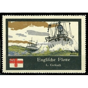 Englische Flotte L. Goliath (001)