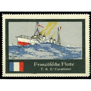 Französische Flotte T.B.Z. Carabinier (001)
