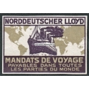 Norddeutscher Lloyd Mandats de Voyage ... (001)