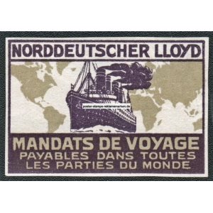 Norddeutscher Lloyd Mandats de Voyage ... (001)