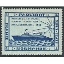 Normandie Paquebot France Etats-Unis Première liaison postale ... (001)