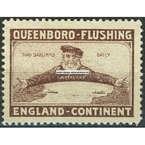 Queenboro - Flushing England - Continent (braun - 001)