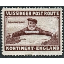 Vlissinger Post Route Kontinent - England (braun - 001)