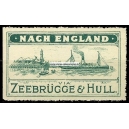 Zeebrügge & Hull, Nach England via