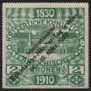 Wien 1922 I. Briefmarken-Händler-Tag 2 Kronen (001)