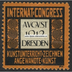 Dresden 1912 Internationaler Congress Kunstunterricht Zeichnen (001)