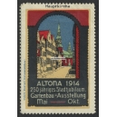 Altona 1914 Gartenbau Ausstellung 250 jähriges Stadtjubiläum (001) Hauptkirche