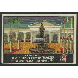 Bremerhaven 1913 Ausstellung An der Unterweser Centrale (001)
