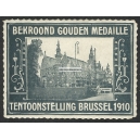 Brussel 1910 Tentoonstelling Bekroond Gouden Medaille (001)
