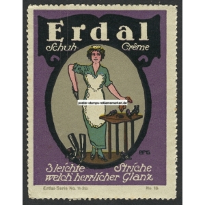 Erdal Schuh Creme Serie 11-20 No. 18 Beyer Preusser Glasemann (001)