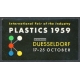 Düsseldorf 1959 Plastics