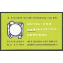 Düsseldorf 1959 Bundesfachschau Hotel- und Gaststätten-Gewerbe 001