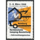 Hamburg 1960 Camping-Ausstellung Gebrauchtwagenschau 001