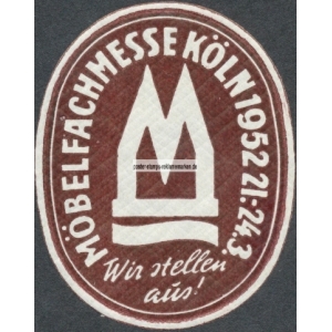 Köln 1952 Möbelfachmesse 002
