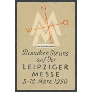 Leipzig 1950 Besuchen Sie Leipziger Messe 001