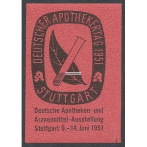 Stuttgart 1951 Deutscher Apothekertag (001)