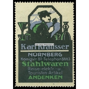 Krausser Nürnberg Stahlwaren ... Andenken (001)