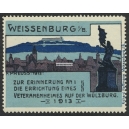 Weissenburg Erinnerung Veteranenheim Wülzburg 1913 (F. Preuss 001)