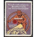 Taschenlampen Batterien Sternschutzmarke (001)