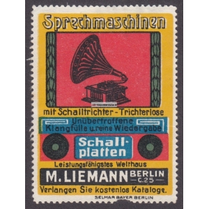 Liemann Berlin Sprechmaschinen Schallplatten (001)