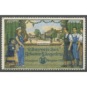 München 1914 Bayerisches Arbeiter Sängerfest (Rudolf Wünsch 001)