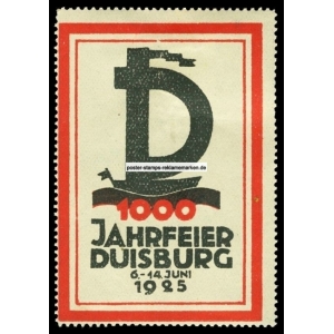 Duisburg 1925 1000 Jahrfeier (001)