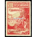 Eppstein 1913 Mittelalterliches Volksfestspiel (001)