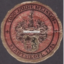 Meissen 1929 1000 Jahre Stadtsiegel 1734 (001)