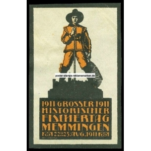 Memmingen 1911 Historischer Fischertag (Fritz Schwemmer 001)