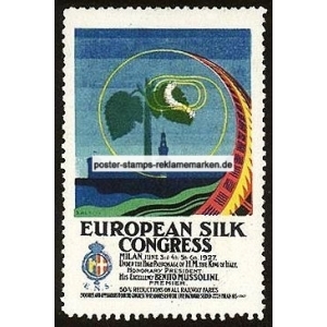 Milan 1927 Congrès Européen de la Soie (001)