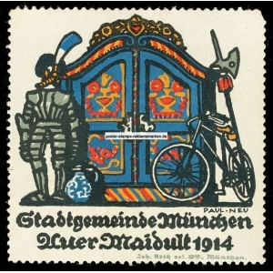 München 1914 Auer Maidult (Paul Neu 001)