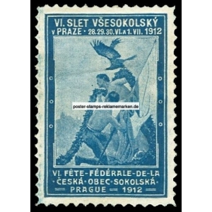Prague 1912 Fête Fédérale de la Ceska Obec Sokolska (002)