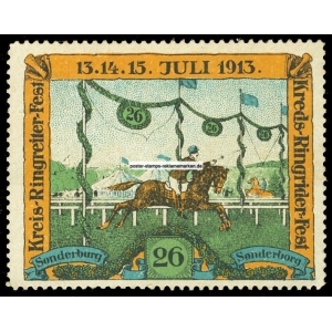 Sonderburg 1913 Kreis Ringreiterfest (001)