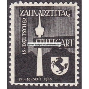 Stuttgart 1965 Deutscher Zahnärztetag (001)